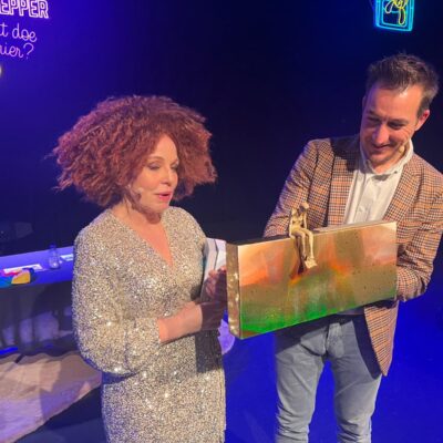Kunstwerk voor Andy Peelman